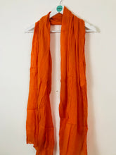 Load image into Gallery viewer, Cejon Womens Lightweight Orange Scarf | W26” L76” | Orange

