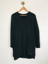 Load image into Gallery viewer, COS Women&#39;s Silk Shift Dress | 38 UK12 | Black
