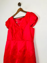 Load image into Gallery viewer, Monsoon Women&#39;s Satin Sheath Dress | UK18 | Pink
