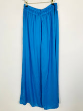 Load image into Gallery viewer, Zara Women&#39;s Wide Leg Culottes Trousers NWT | L UK14 | Blue
