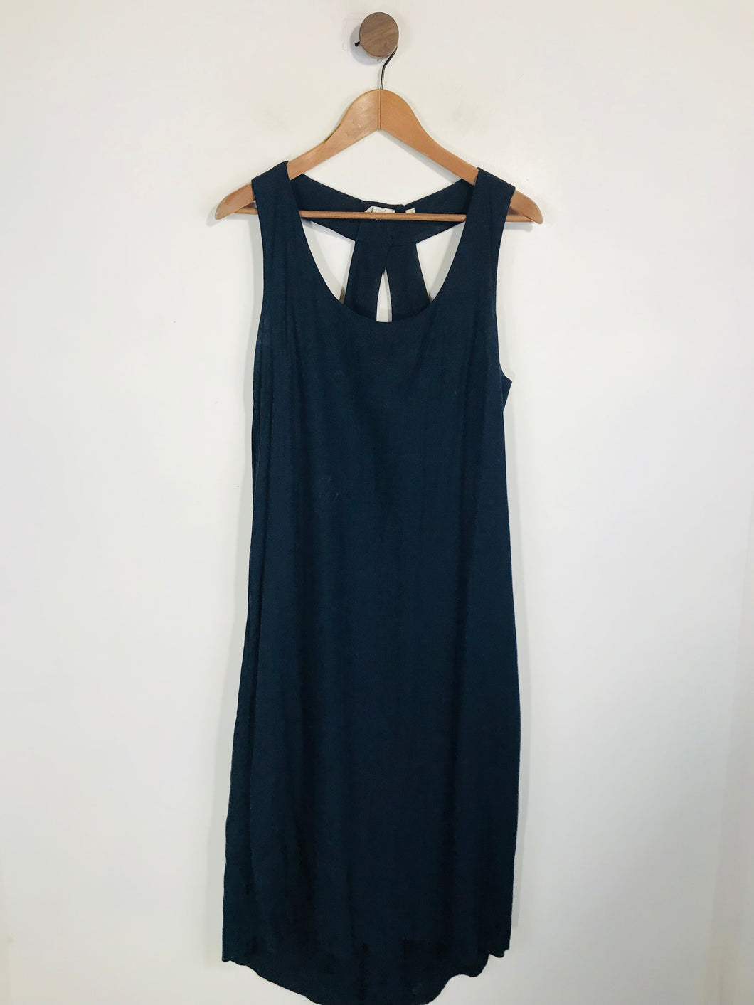 Fat Face Women's Linen Maxi Dress | UK12 | Blue
