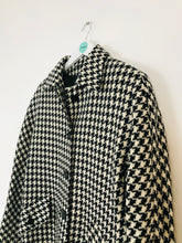 Load image into Gallery viewer, Windsmoor Women’s Wool Pea Coat | UK10 | Black White
