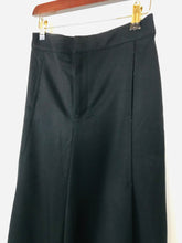 Load image into Gallery viewer, Club Monaco Women&#39;s Wool Wide Leg Smart Trousers | 2 UK8 | Black
