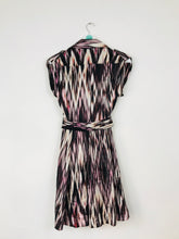 Load image into Gallery viewer, Karen Millen Womens Button-Up Silk Dress | UK8 | Brown
