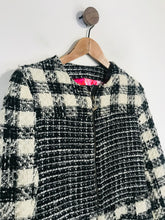 Load image into Gallery viewer, Desigual Women&#39;s Tweed Collarless Blazer Jacket | EU38 UK10 | Multicoloured
