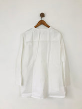 Load image into Gallery viewer, COS Women’s Oversized V-Neck Shirt | 42 UK14 | White
