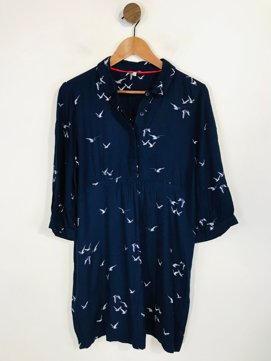 Joules Women's Animal Print Tunic Blouse | UK14 | Blue