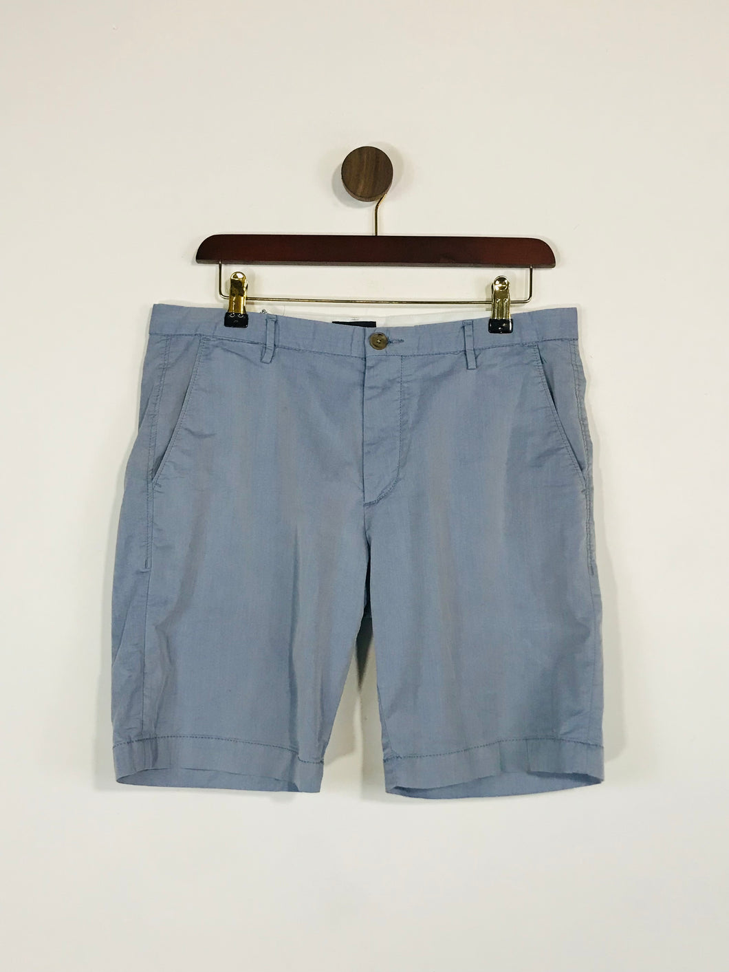 Hugo Boss Men's Cotton Cargo Shorts | 48 | Blue