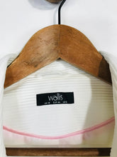 Load image into Gallery viewer, Wallis Women&#39;s Ribbed Blazer Jacket | UK16 | White
