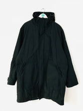 Load image into Gallery viewer, Duck and Cover Men’s Hooded Waterproof Parka Coat | XL | Black
