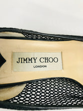 Load image into Gallery viewer, Jimmy Choo Women&#39;s Leather Vintage Heels | 36.5 UK3.5 | Black
