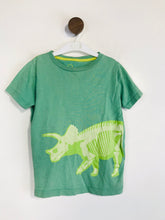 Load image into Gallery viewer, Mini Boden Kid&#39;s Dinosaur T-Shirt | 4-5 Years | Green
