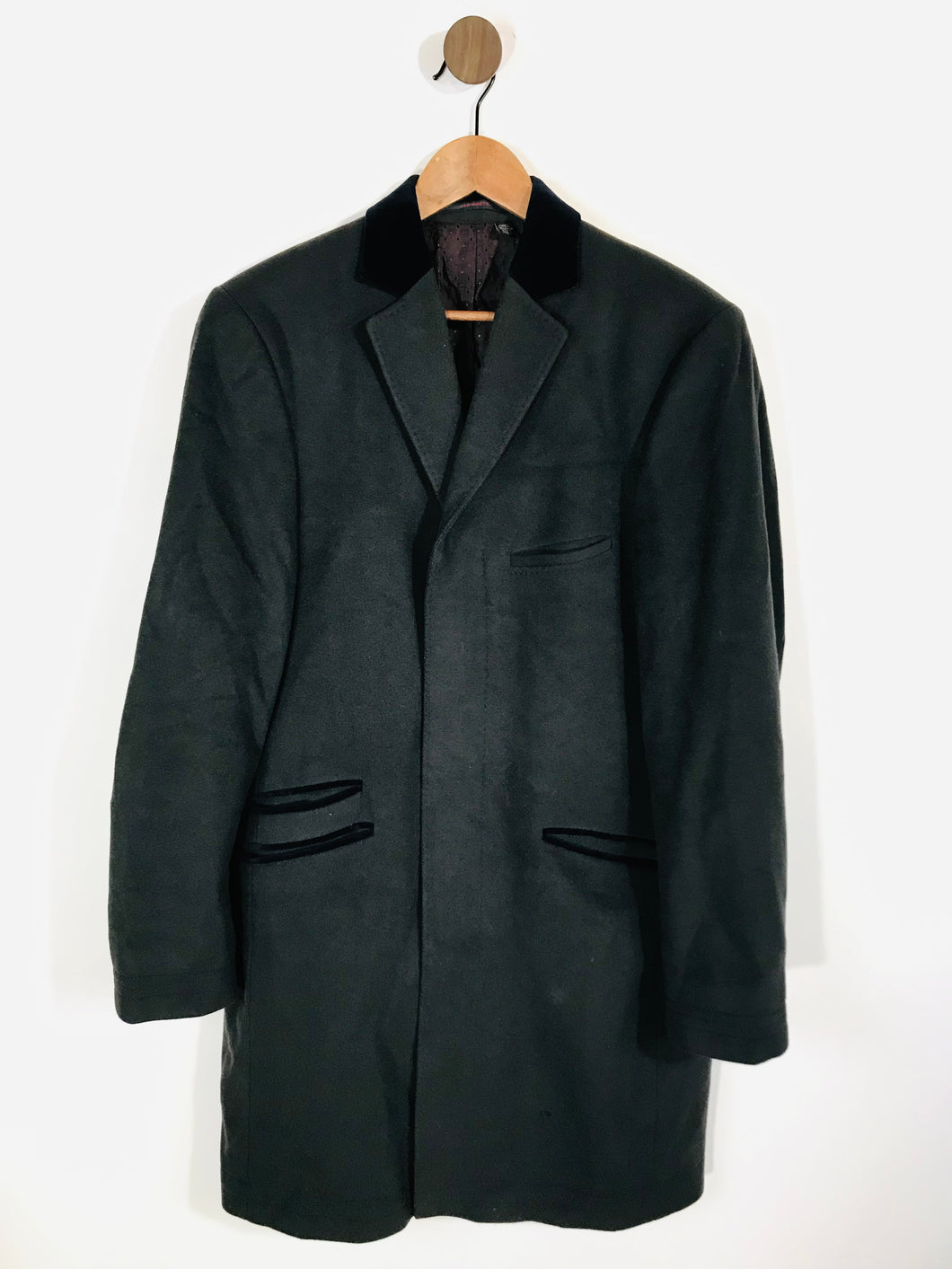 Ted Baker Men's Wool Blazer Jacket | EU40 | Black
