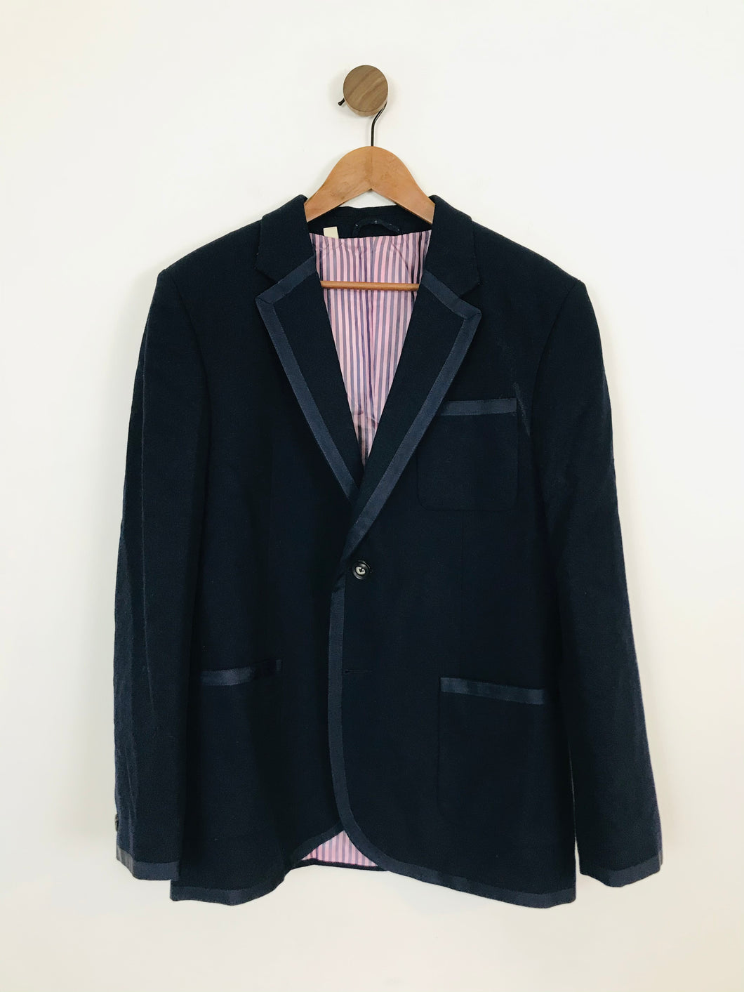 Jack Wills Men's Smart Casual Wool Blazer Jacket | XL | Blue