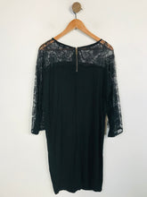 Load image into Gallery viewer, Biba Women&#39;s Lace Long Sleeve Midi Dress | UK18 | Black
