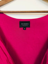 Load image into Gallery viewer, Hobbs Women&#39;s Wrap A-Line Dress | UK16 | Pink
