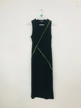 Load image into Gallery viewer, Zara Womens Bodycon Maxi Dress | S UK8 | Black

