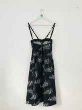 Load image into Gallery viewer, Toast Women&#39;s Midi Summer Dress NWT | UK14 | Black
