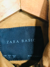 Load image into Gallery viewer, Zara Women&#39;s Cotton Military Jacket | L UK14 | Beige
