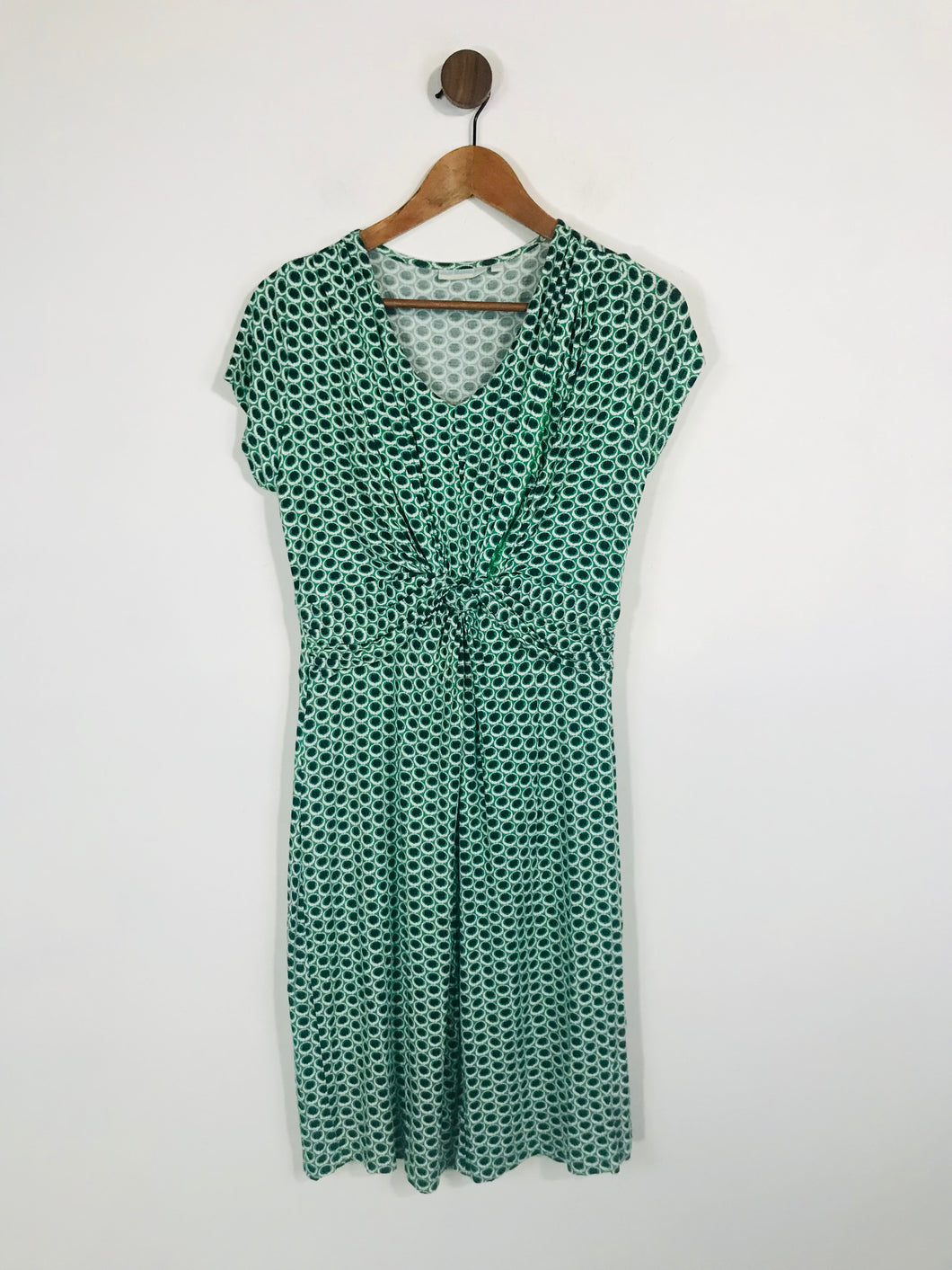 JoJo Maman Bebe Women's Gathered Sheath Dress | S UK8 | Green