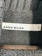 Load image into Gallery viewer, Karen Millen Women&#39;s Knit Roll Neck Bodycon Dress | 1 | Grey

