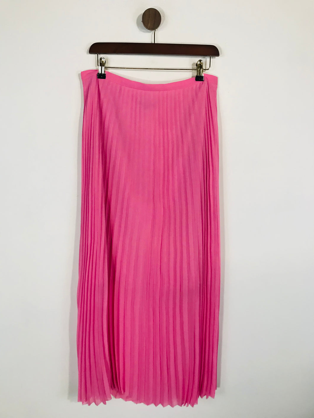 ME+EM Women's Pleated Maxi Skirt | UK12 | Pink