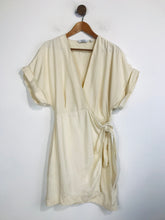 Load image into Gallery viewer, &amp; Other Stories Women&#39;s Boho Wrap Mini Dress | EU36 UK8 | Yellow
