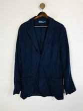 Load image into Gallery viewer, Ralph Lauren Men&#39;s Jersey Blazer Jacket | M | Blue
