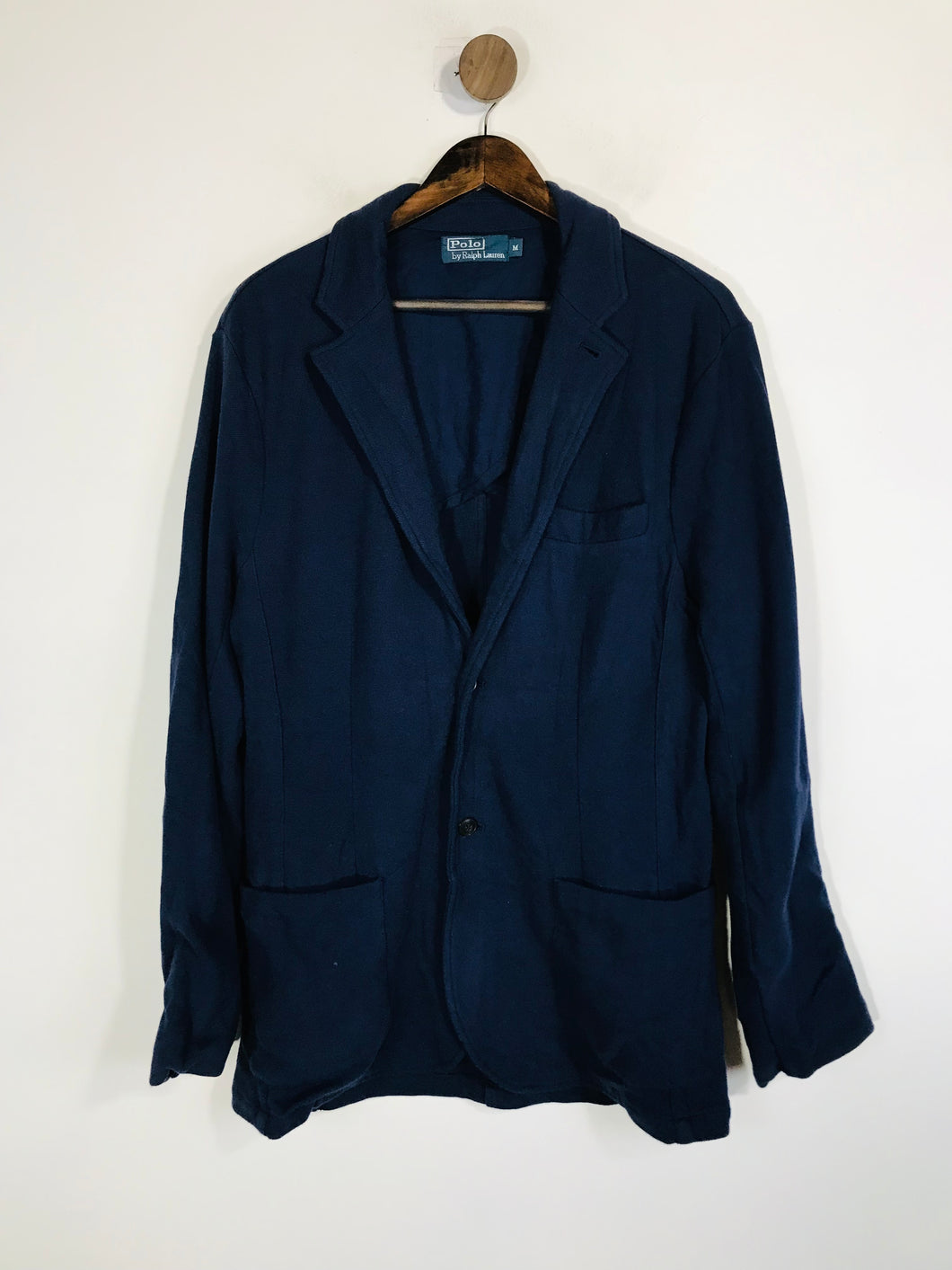 Ralph Lauren Men's Jersey Blazer Jacket | M | Blue