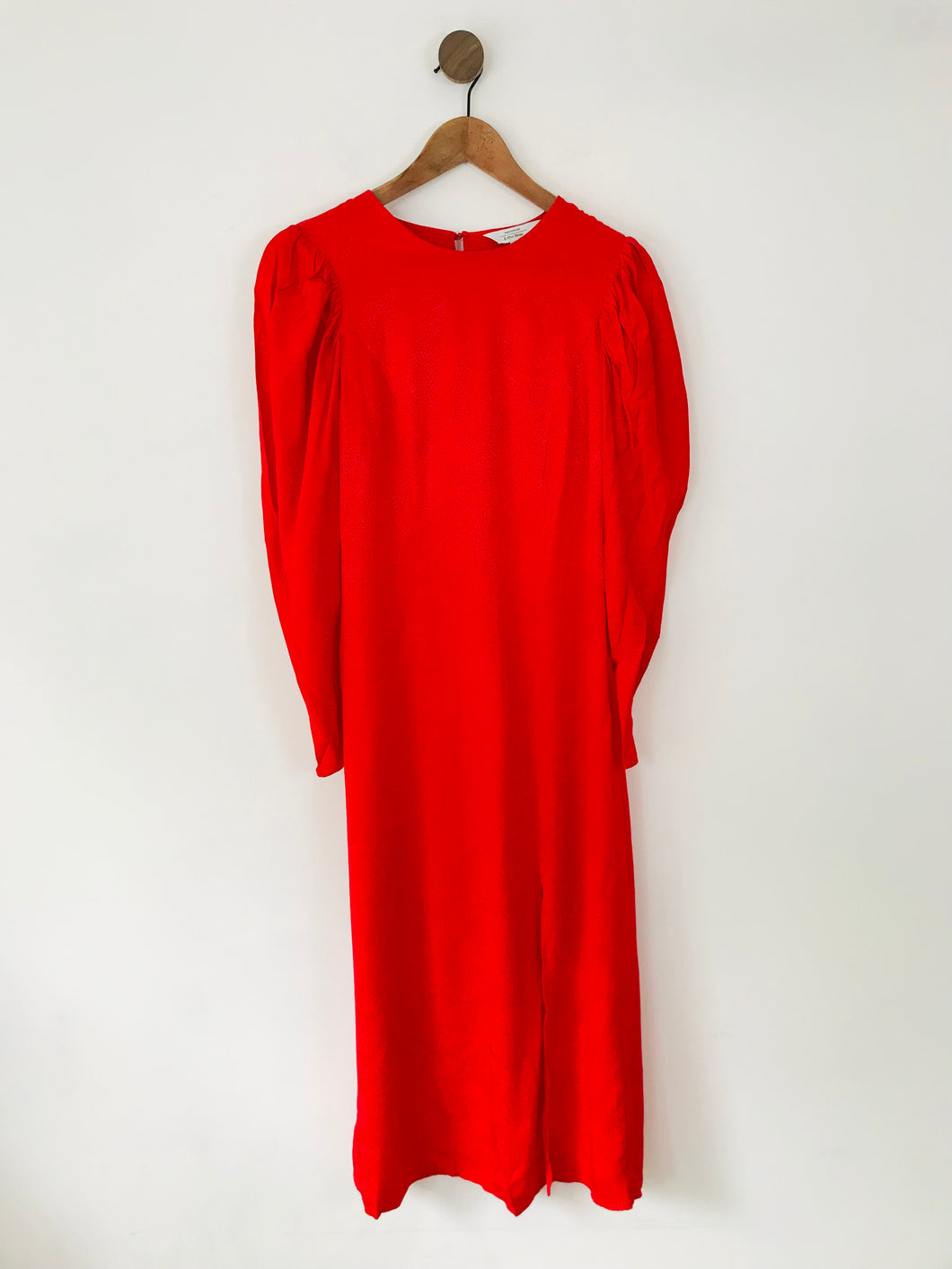 & Other Stories Women's Long Sleeve Midi Dress | UK10 | Red