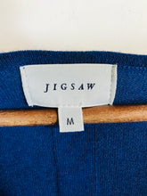 Load image into Gallery viewer, Jigsaw Women&#39;s Cowl Neck Jumper | M UK10-12 | Blue
