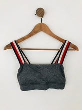 Load image into Gallery viewer, Tommy Hilfiger Women&#39;s Crop Sports Bandeau Top | S UK8 | Grey
