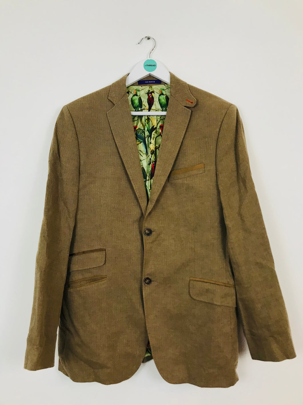 Ted Baker Men’s Suit Jacket Blazer | L | Brown