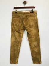Load image into Gallery viewer, Ralph Lauren Women&#39;s Crop Tie-Dyed Skinny Jeans | W29 UK10-12 | Brown
