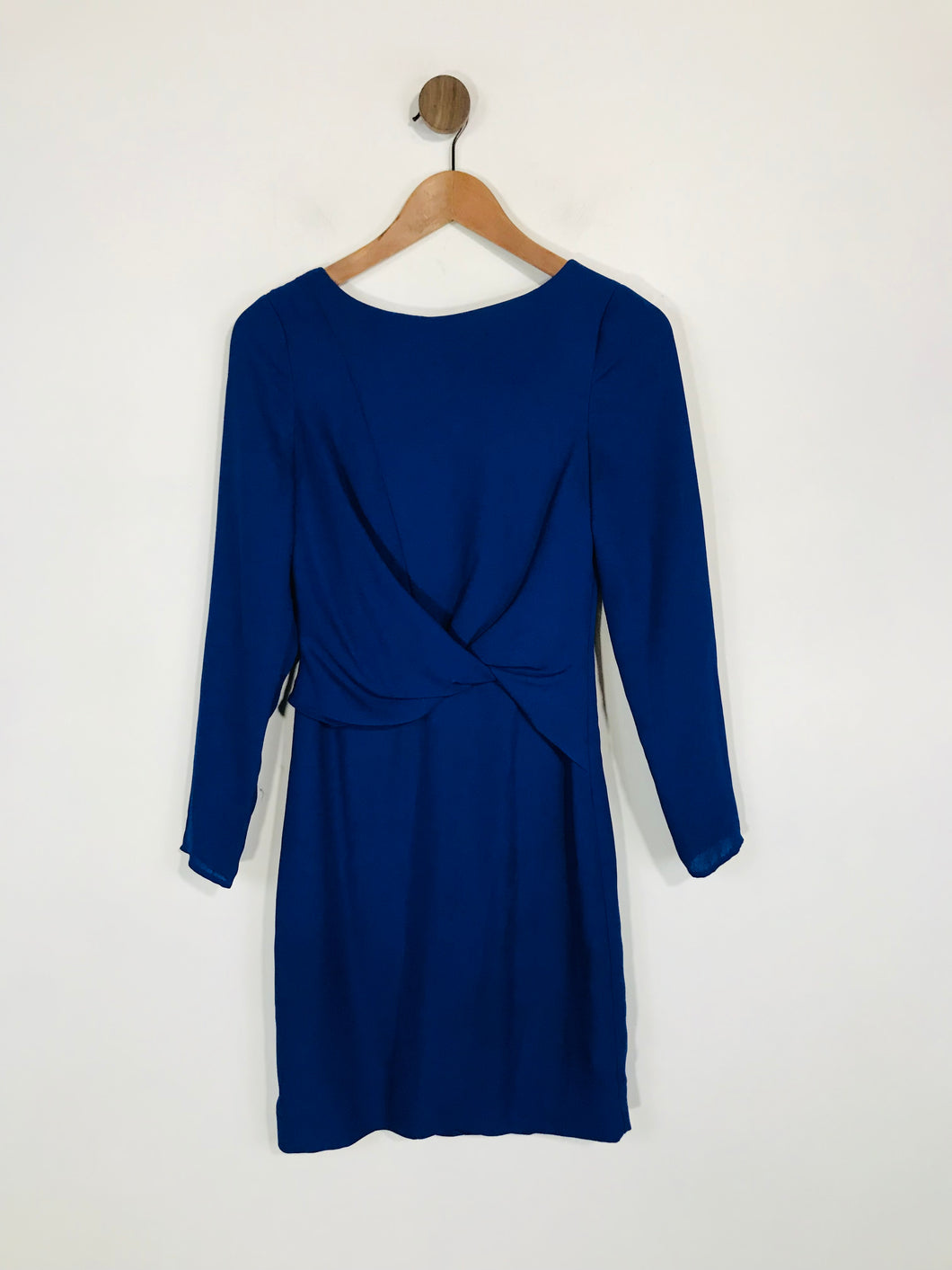 Reiss Women's Smart Wrap Wrap Dress | UK6 | Blue