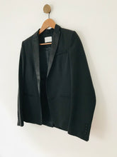 Load image into Gallery viewer, Sandro Women&#39;s Smart Blazer Jacket | 38 UK10 | Black
