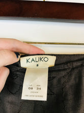 Load image into Gallery viewer, Kaliko Women&#39;s Linen Maxi Skirt | UK8 | Brown
