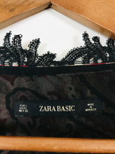 Load image into Gallery viewer, Zara Women’s Paisley Sleeveless Gathered Maxi Dress | UK14 L | Red
