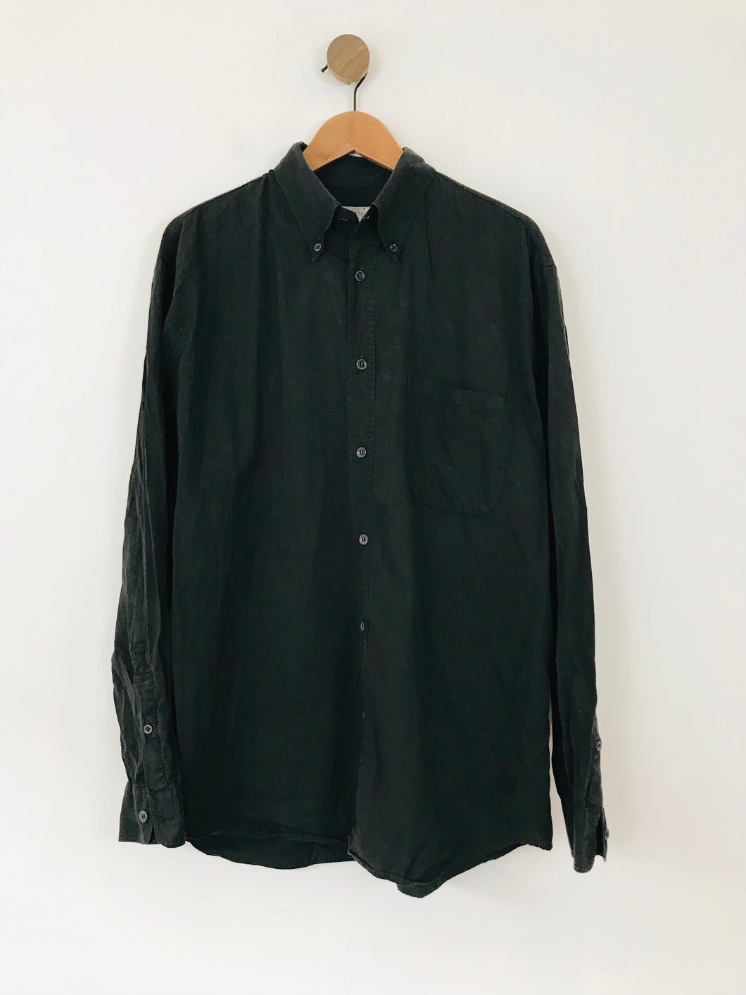 Armani Jeans Men's Casual Button-Up Shirt | XL | Black