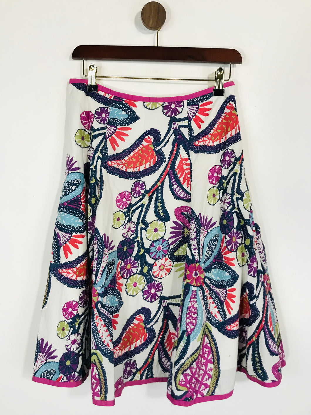 Boden Women's Midi A-Line Skirt | UK8 | Multicoloured