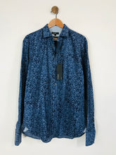 Load image into Gallery viewer, Autograph Men&#39;s Floral Button-Up Shirt NWT | L | Blue
