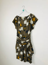 Load image into Gallery viewer, Diane Von Furstenberg Womens Silk Dress | US10 UK14 | Brown
