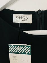 Load image into Gallery viewer, Basler Women’s Boxy Midi Shift Dress NWT | 40 UK14 | Black
