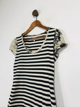 Load image into Gallery viewer, Whistles Women&#39;s Striped T-Shirt | 2 | Black
