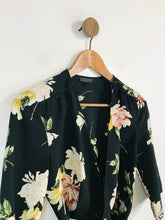 Load image into Gallery viewer, Topshop Women&#39;s Floral Wrap Blouse | UK8 | Multicoloured
