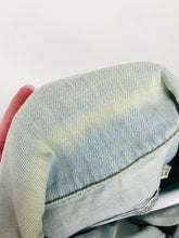 Load image into Gallery viewer, Zara Womens Premium Denim Biker Jacket | M | Washed Blue
