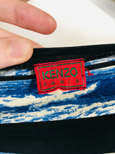 Load image into Gallery viewer, Kenzo Women&#39;s Striped T-Shirt | M UK10-12 | Black
