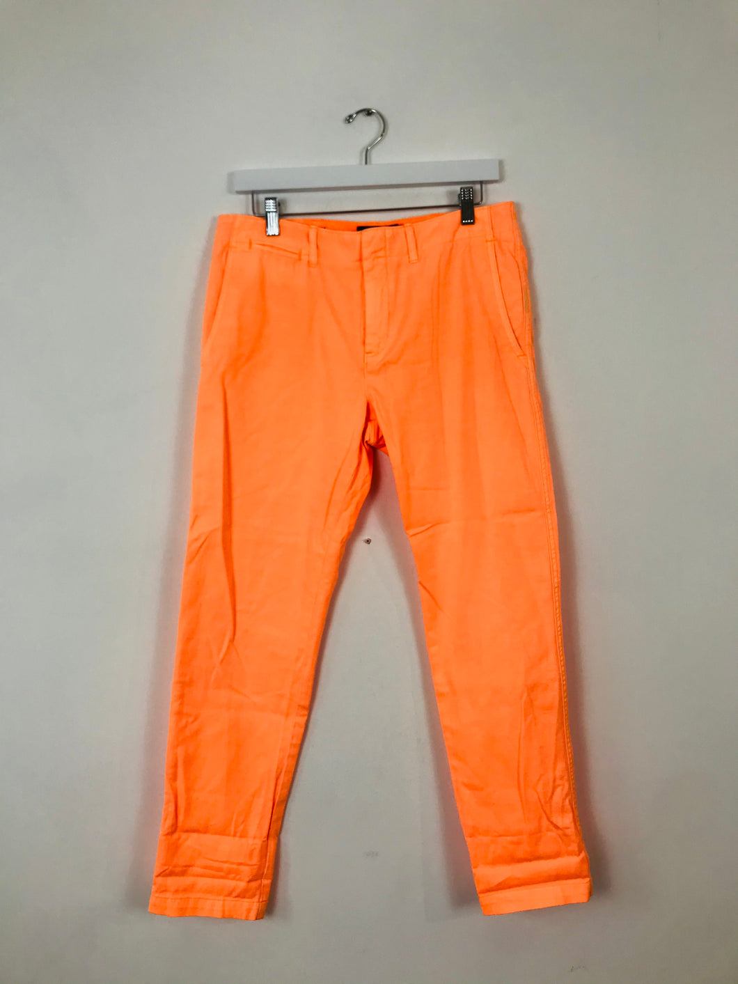 Polo Ralph Lauren Womens Quin Boyfriend Chino Jeans | US8 UK12 | Orange