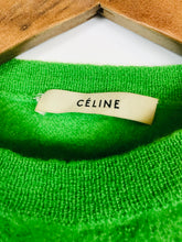 Load image into Gallery viewer, Celine Women&#39;s Wool Jumper | S UK8 | Green
