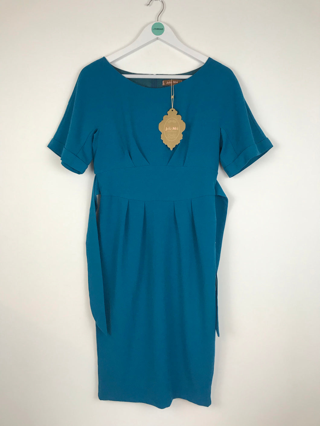 Jolie Moi Womens Midi Pencil Dress NWT | UK10 | Blue